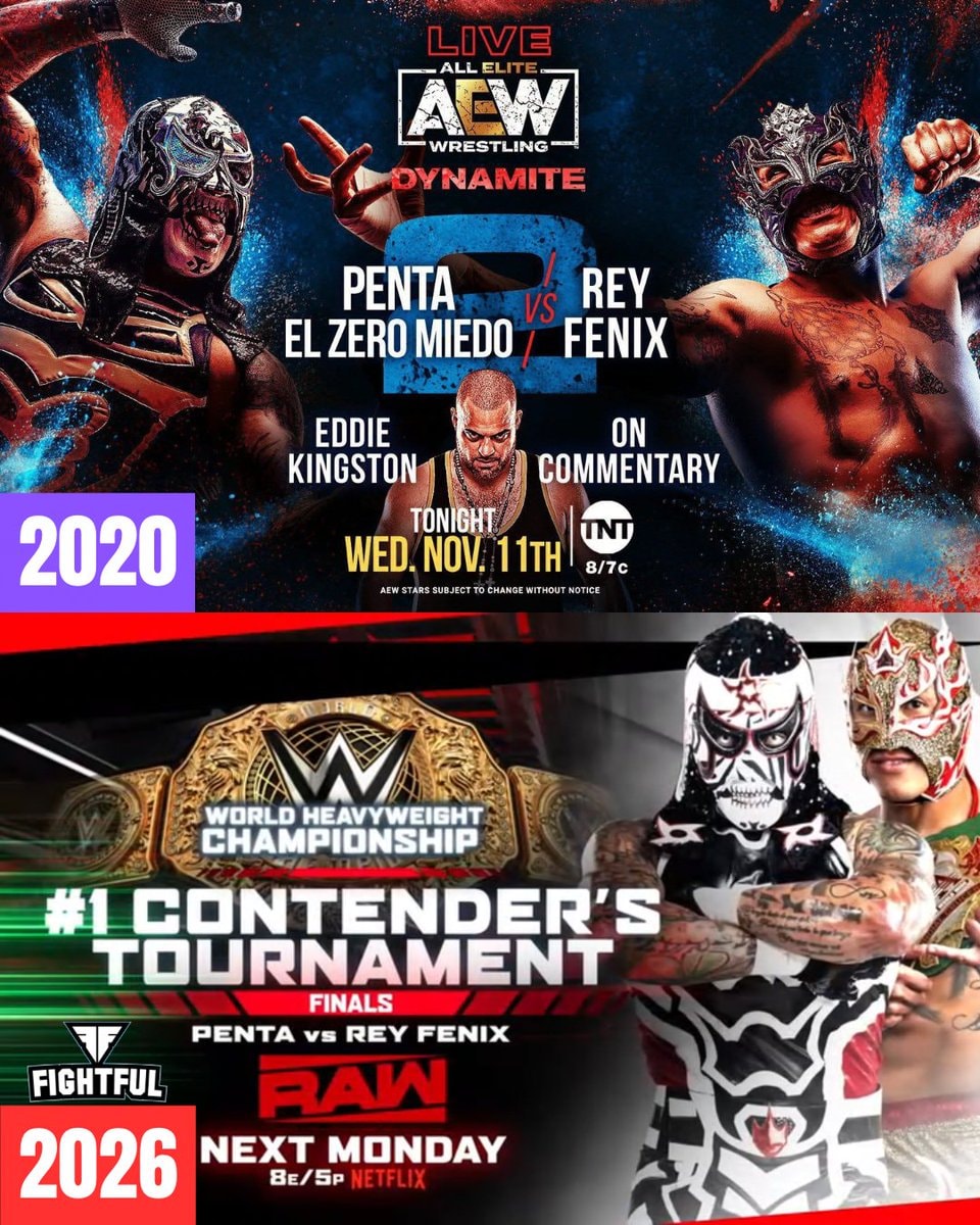 Penta vs Rey Fenix 2026