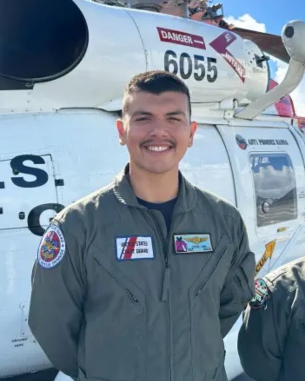 Josh Law Coast Guard rescue swimmer