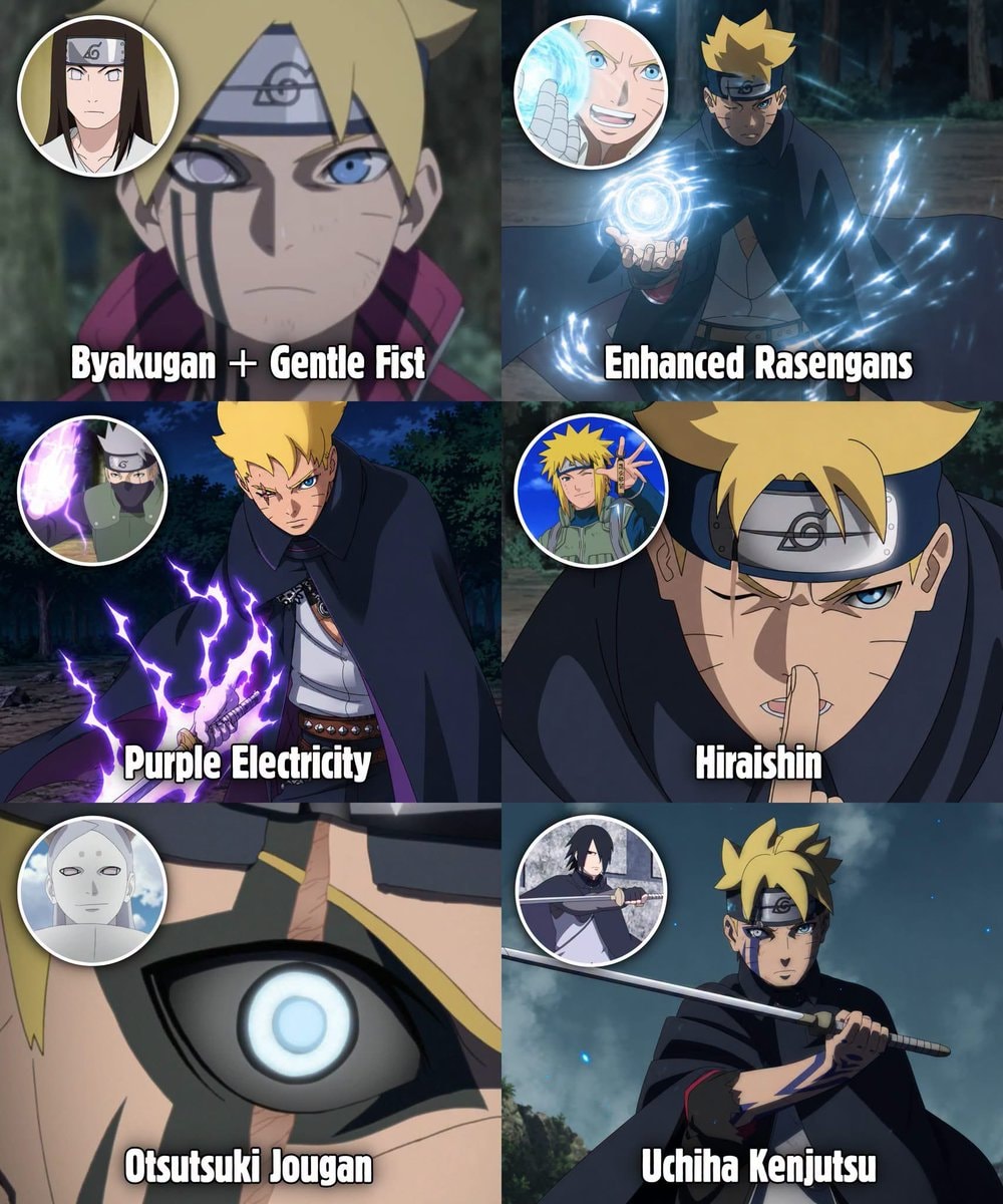 Boruto inherited the whole verse