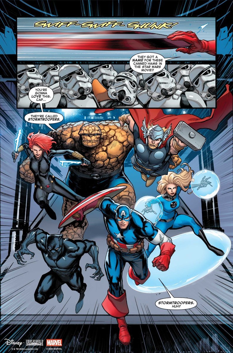 Marvel Star Wars Crossover Comic (photo 4 of 4)