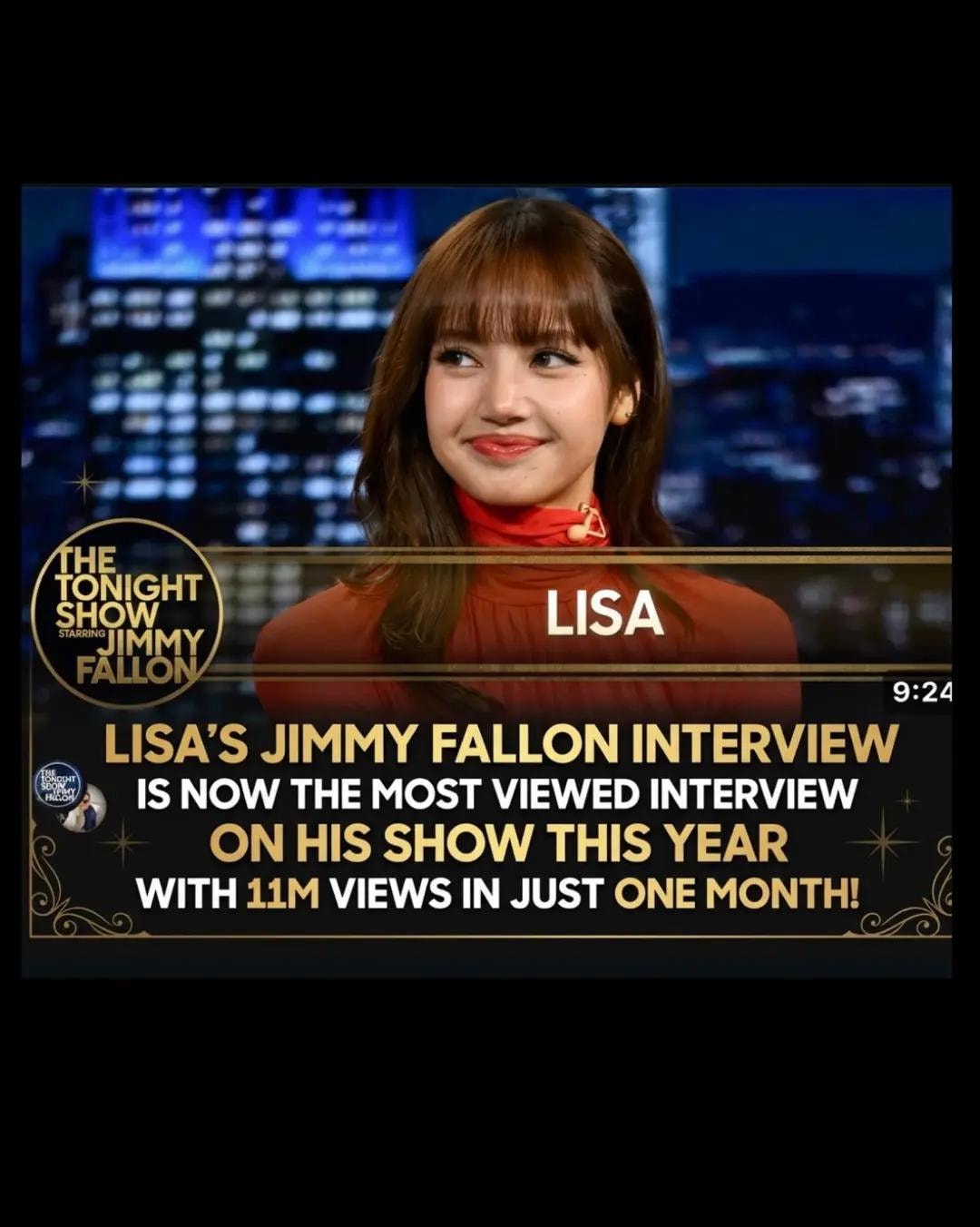 Lisa Jimmy Fallon interview 11M views