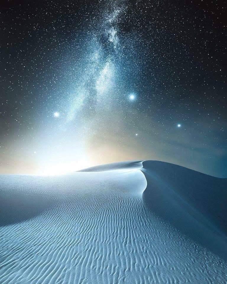 Milky Way over White Sands National Monument Milky Way over White Sands National Monument