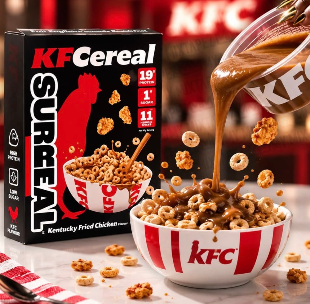 KFC releases KFCereal KFC releases KFCereal