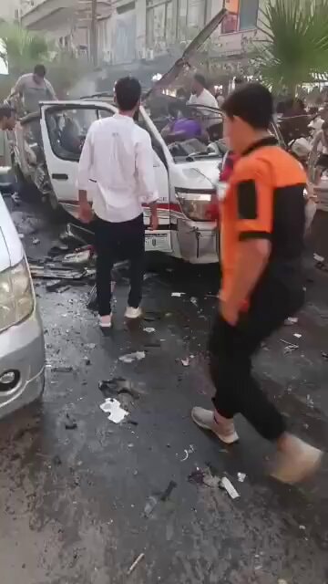 Jaramana bus explosion near Damascus