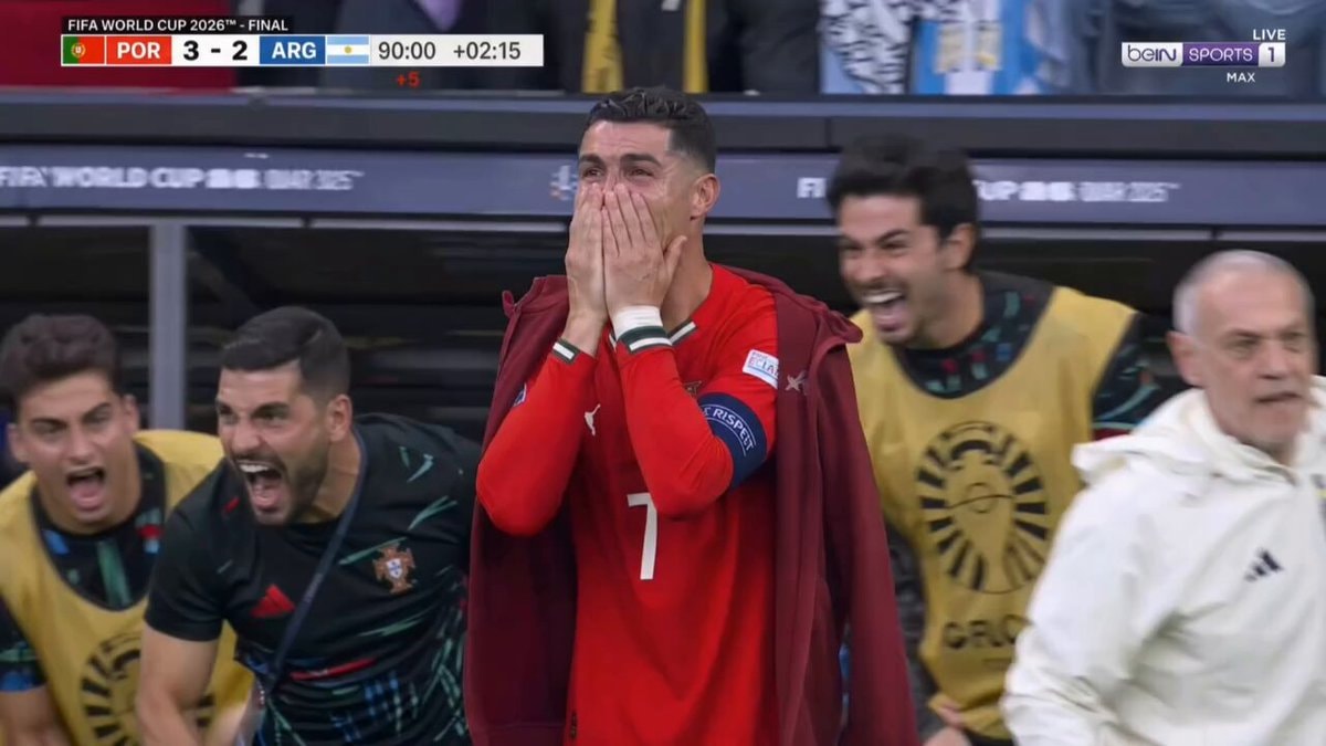 Portugal 3-2 Argentina FIFA World Cup 2026 Final