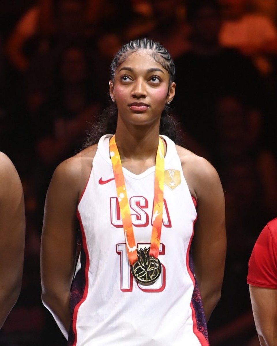 Angel Reese Gold Medal