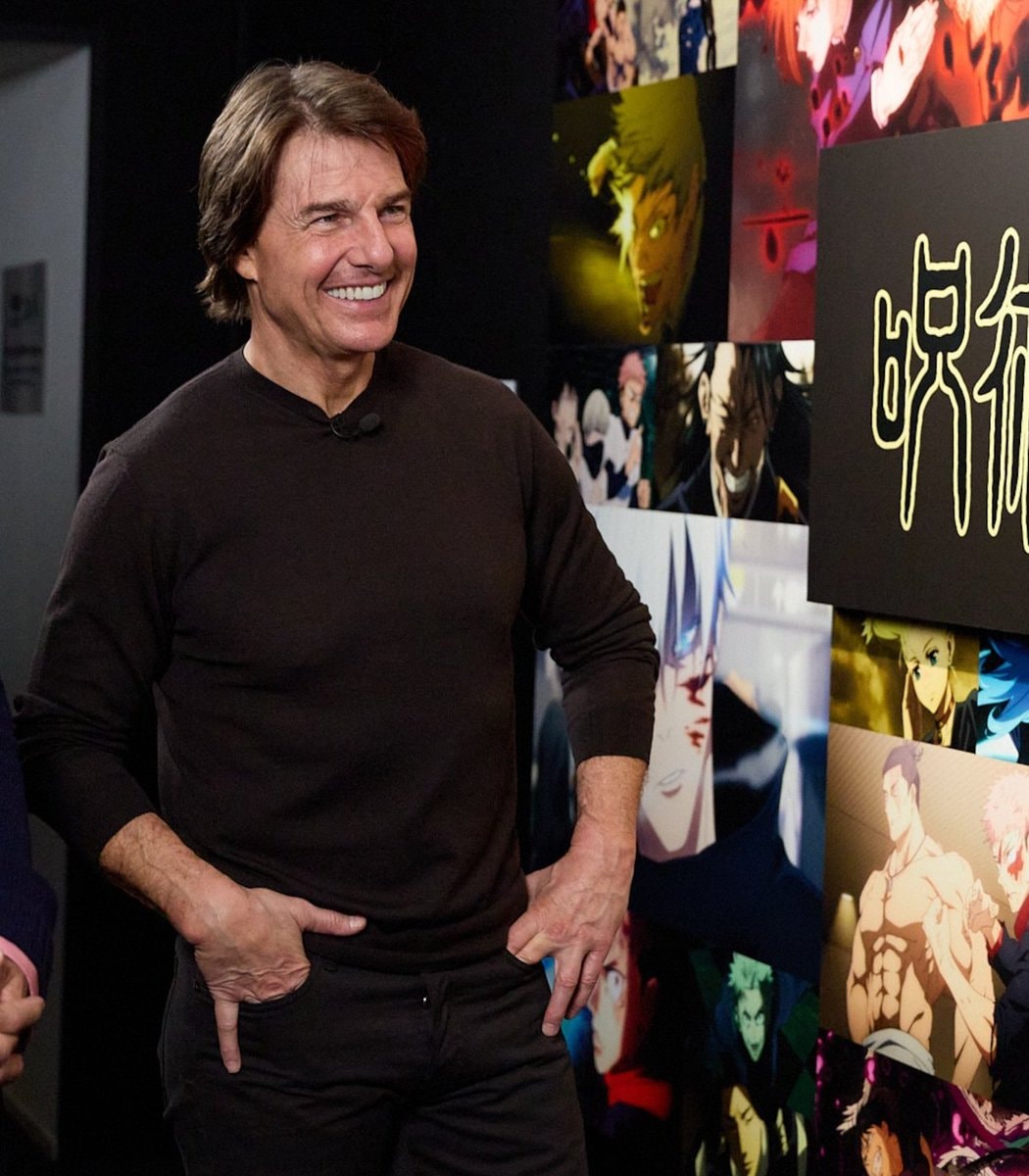 Tom Cruise visits MAPPA studio