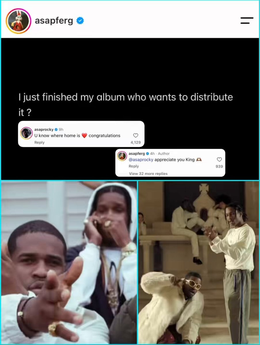 Asap Ferg Asap Rocky reunion