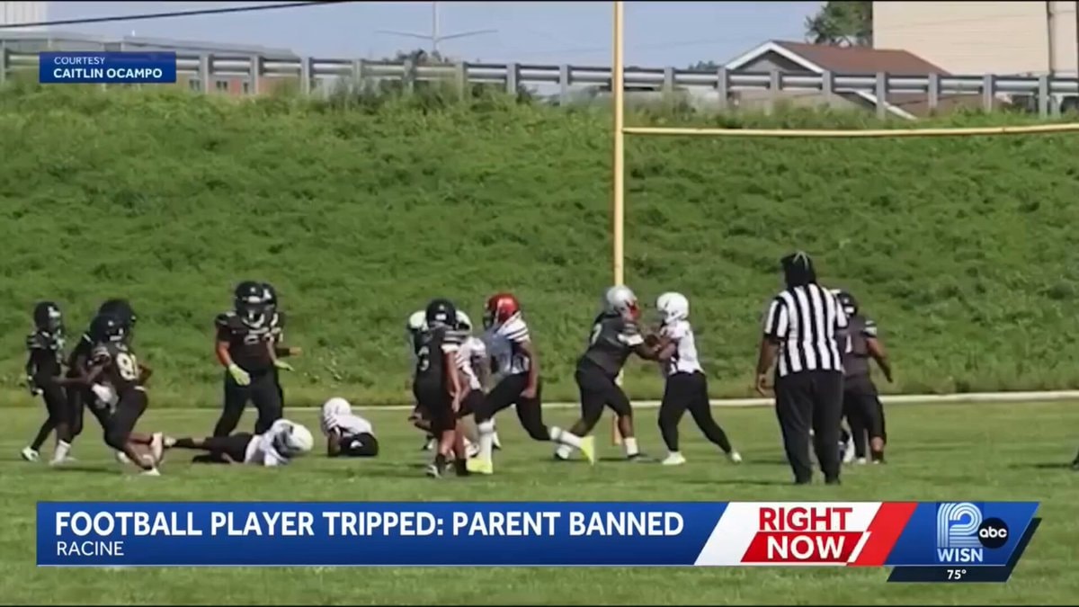 Racine Wisconsin football parent banned