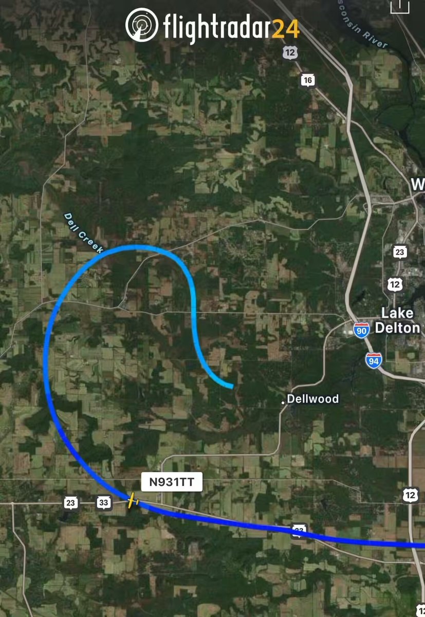 Sauk County Wisconsin crash N931TT