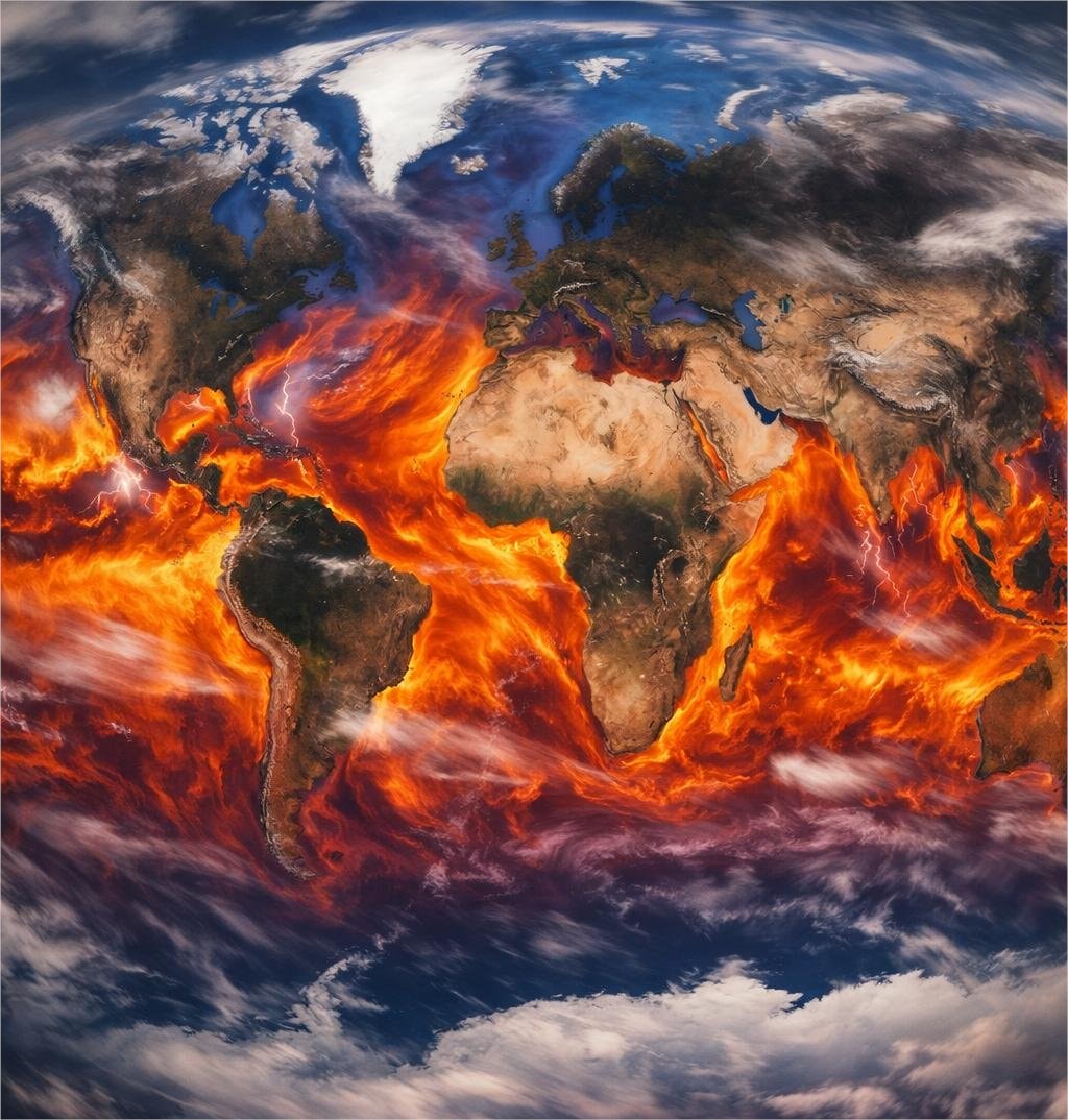 Super El Niño Earth visualisation