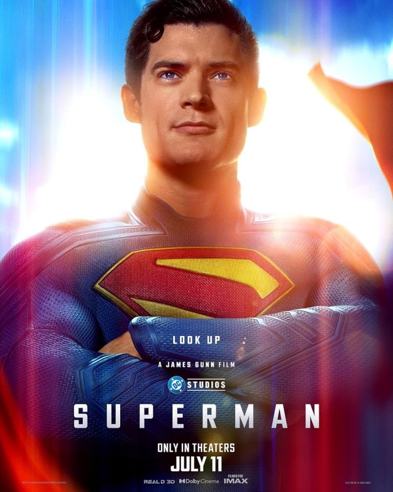 David Corenswet Superman one year (photo 2 of 2)