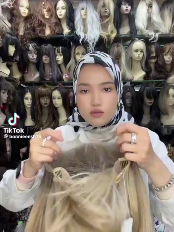Wigs over hijabs in Muslim countries