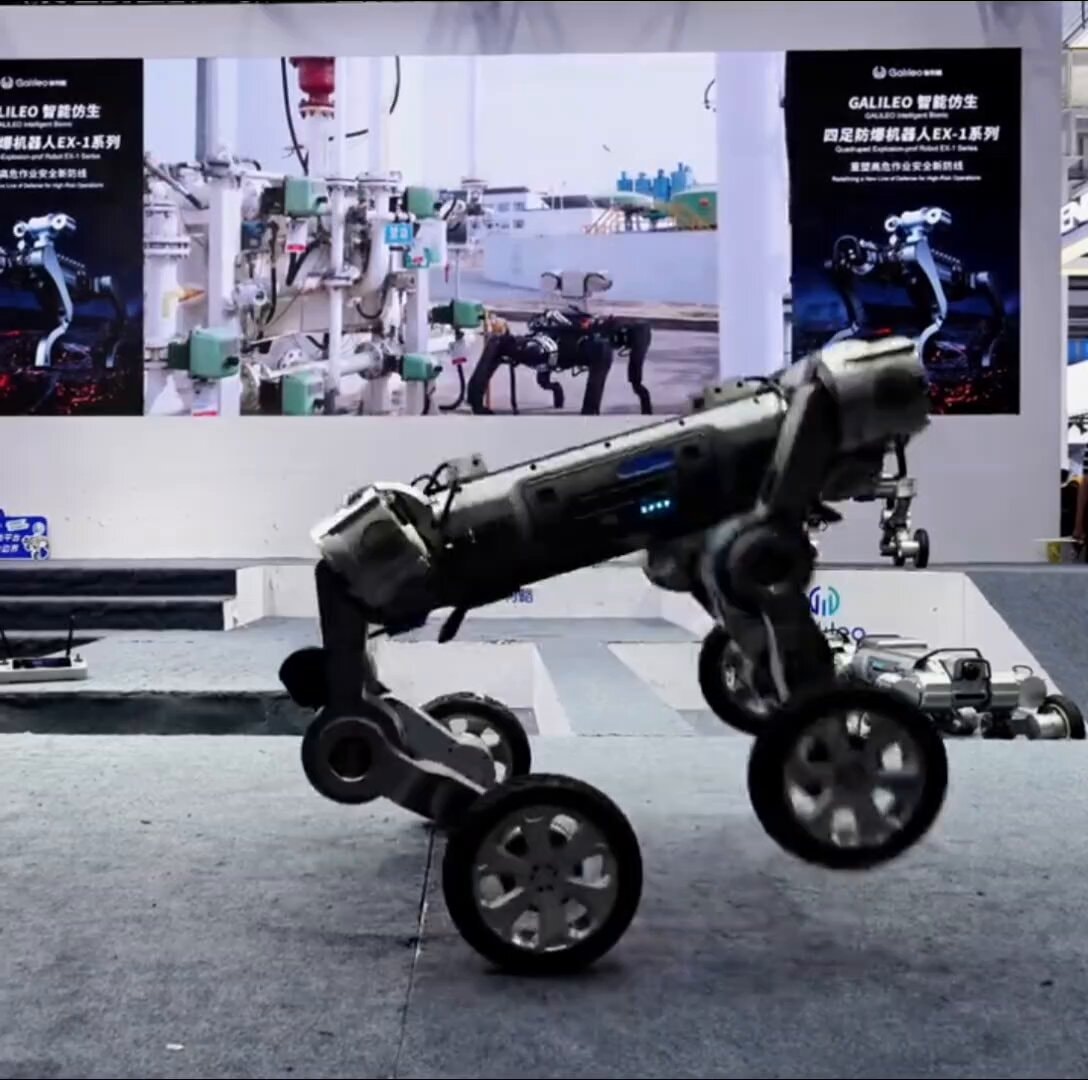 Galileo robotic quadruped