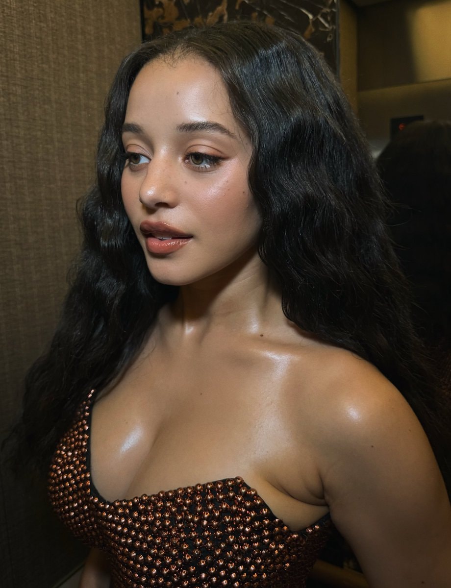 young woman looking off to the side
