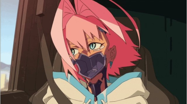 Cyberpunk Edgerunners 2 pink hair character