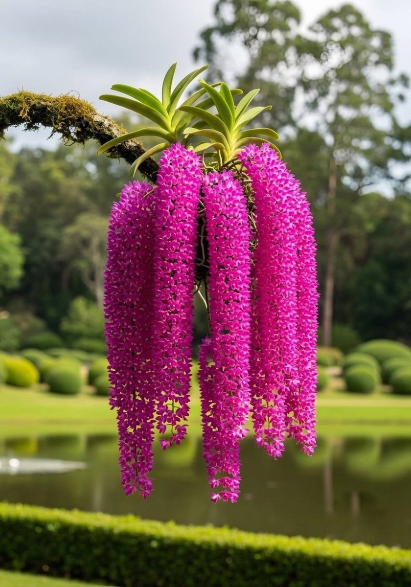 Foxtail Orchid Rhynchostylis retusa