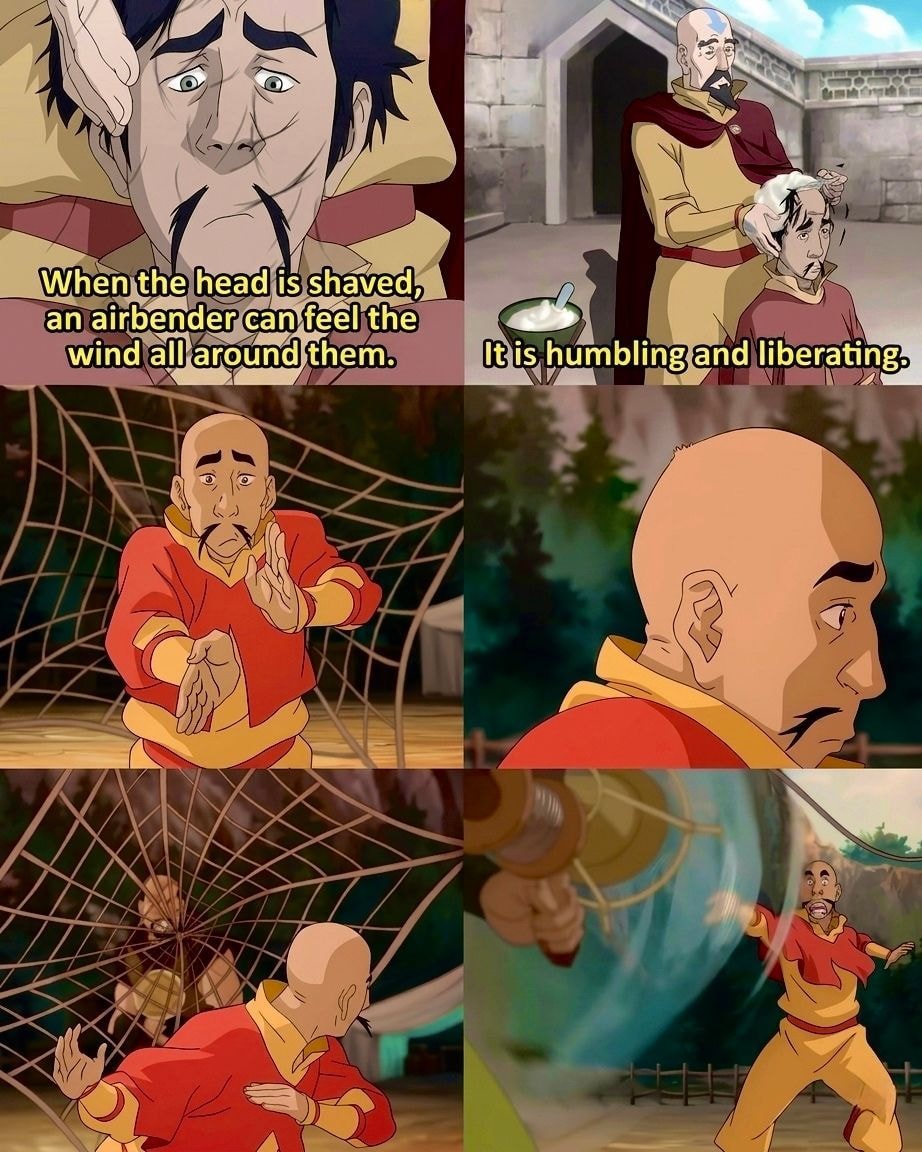 Avatar Aang airbender radar meme