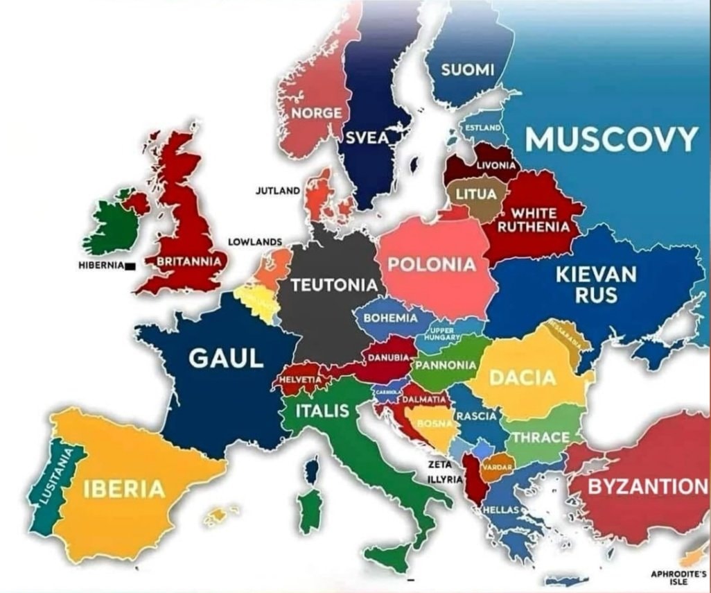 Original Names of European Countries 🗺️ 🇮🇪 🇬🇧 (photo 2 of 2)