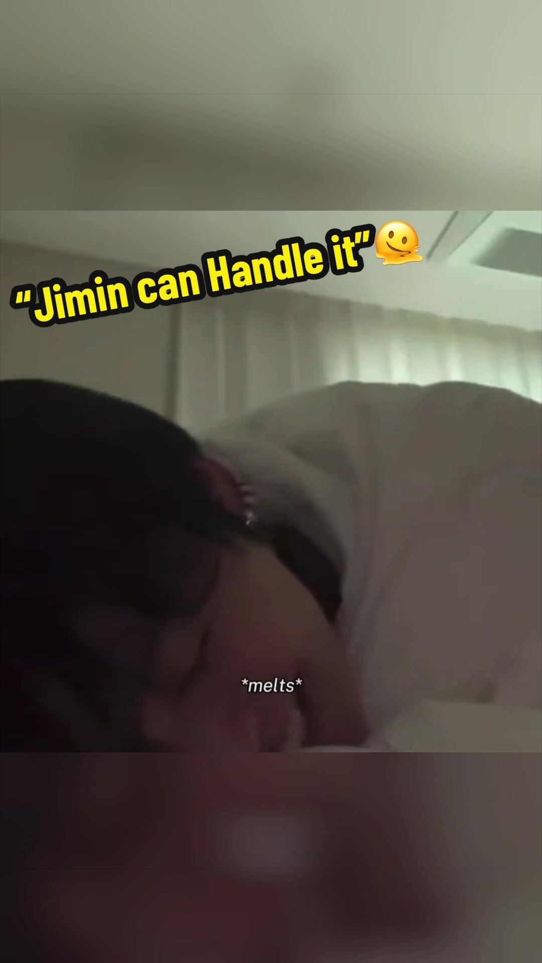 Jungkook melting during Weverse live Jungkook melting during Weverse live