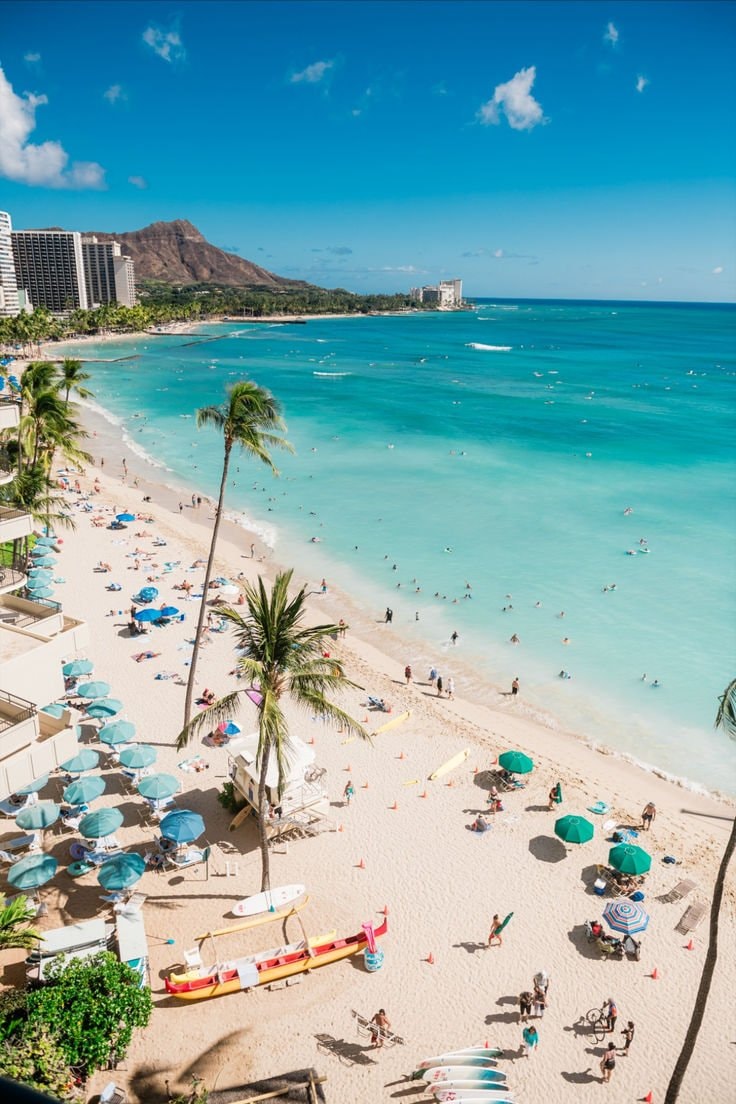 Waikiki Beach, Hawaii