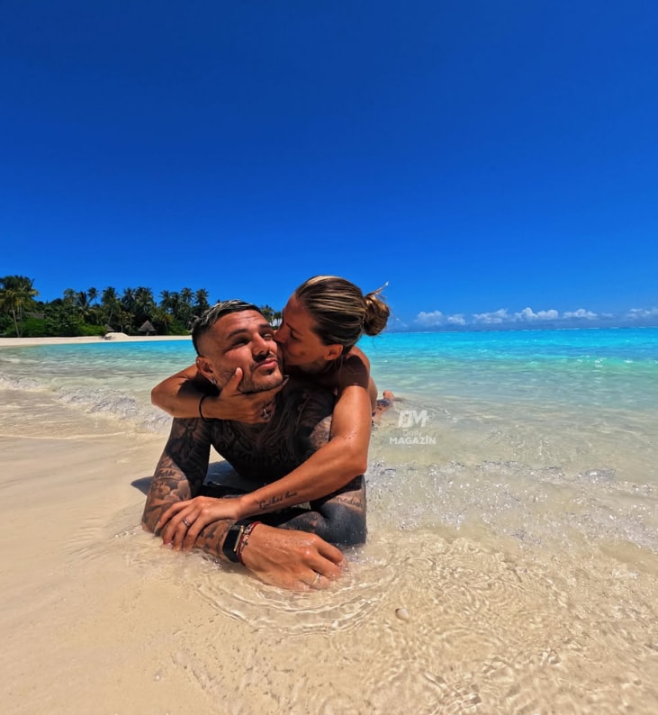 Mauro Icardi China Suarez Maldives (photo 2 of 2)