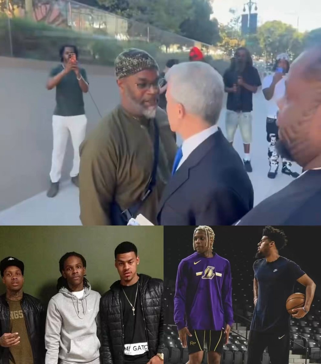 Quinn Cook supports Lil Durk at trial