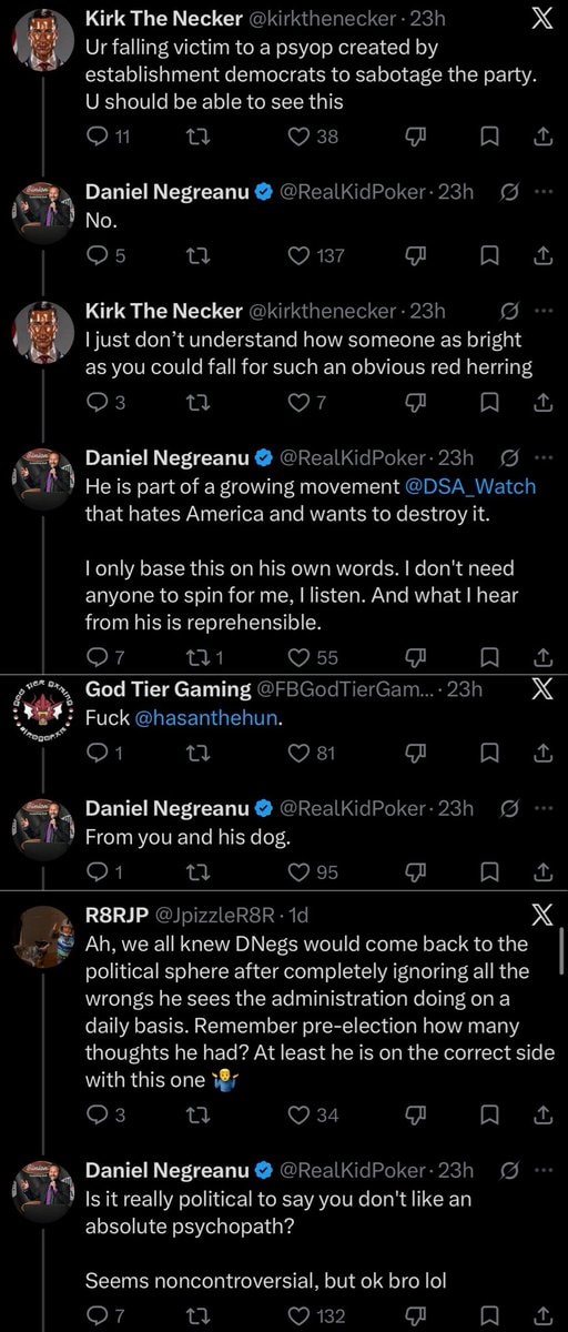 Daniel Negreanu on Asmongold and Twitch Streamers (photo 2 of 3) Daniel Negreanu on Asmongold and Twitch Streamers (photo 2 of 3)