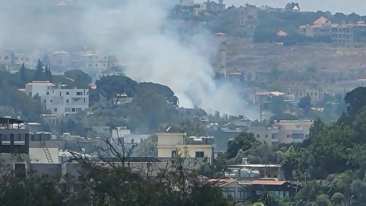 Israeli airstrike Nabatiyeh Al-Fuqa (photo 1 of 2)