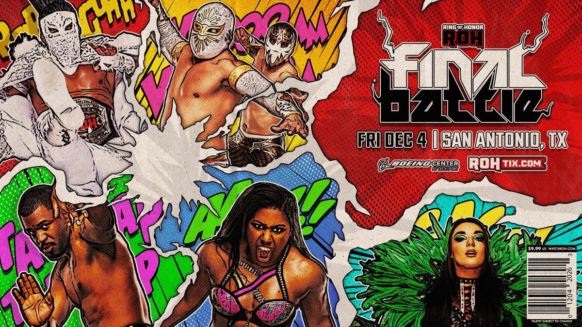 ROH Final Battle December 4 San Antonio