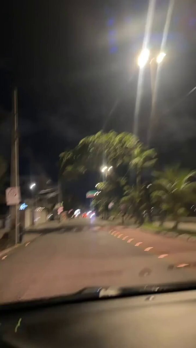 night drive through terrinha