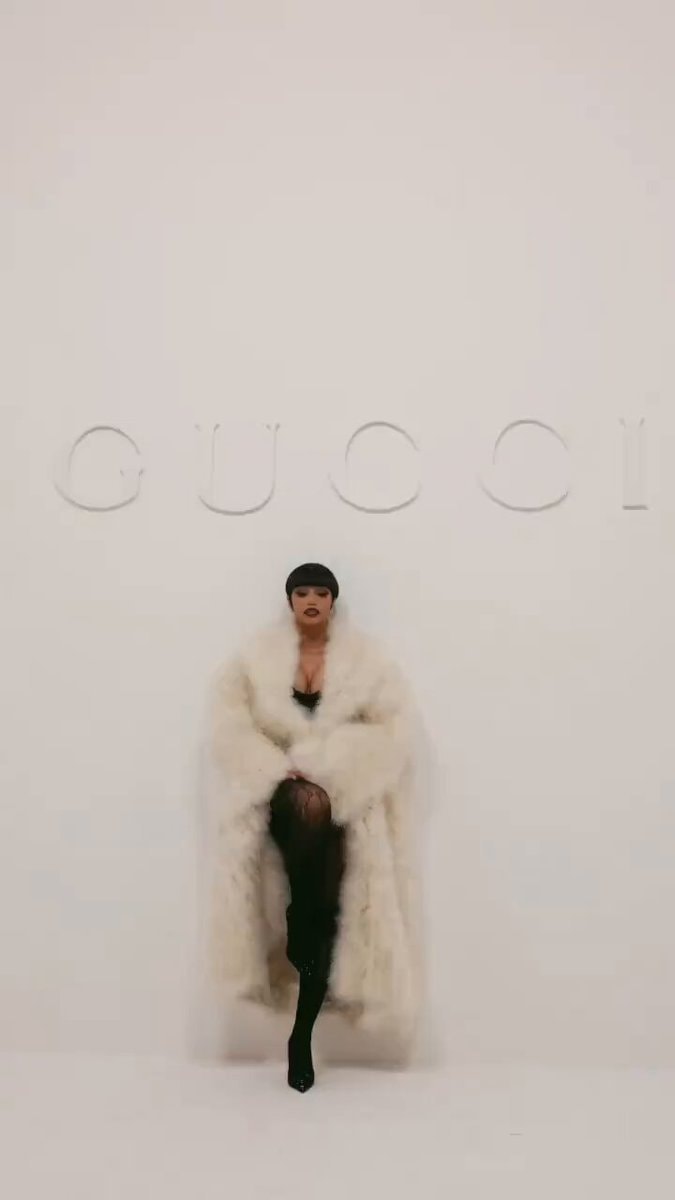 Cardi B at Gucci SS27 Cardi B at Gucci SS27