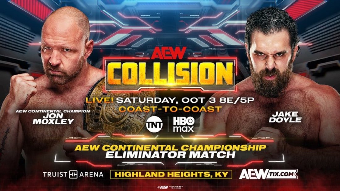 Jon Moxley vs Jake Doyle AEW Collision