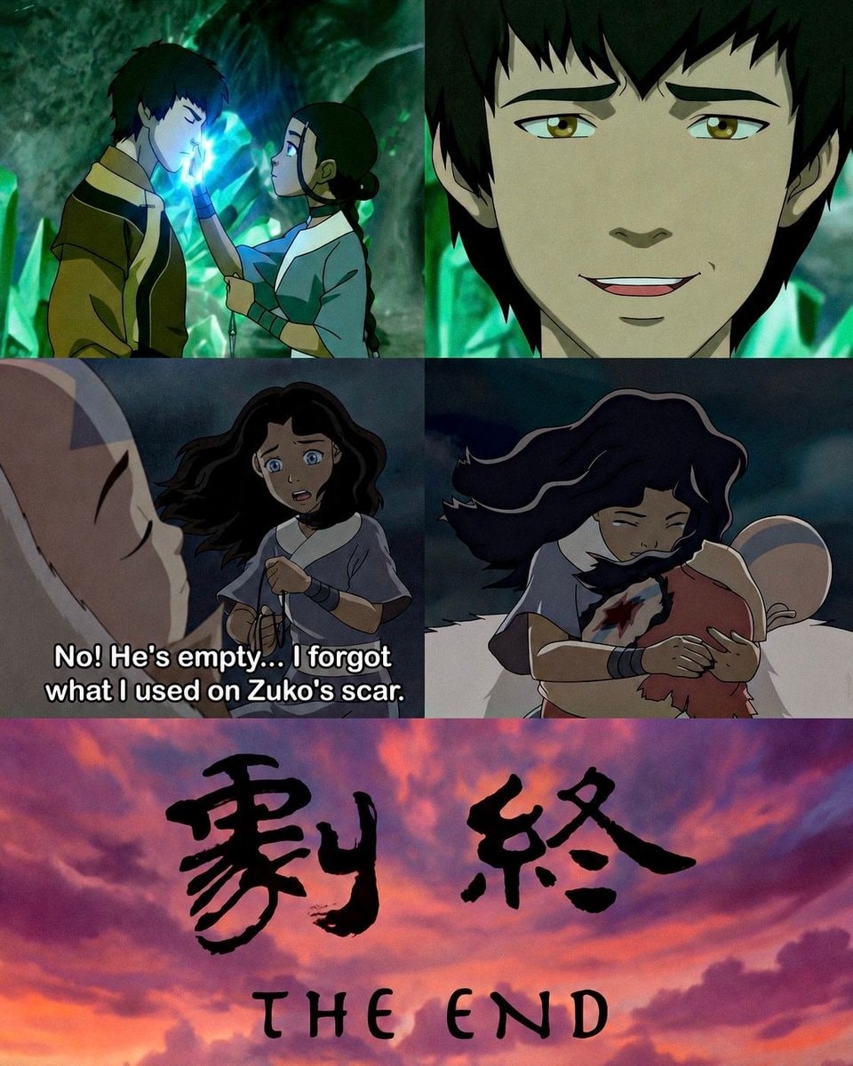 Avatar The Last Airbender emotional collage