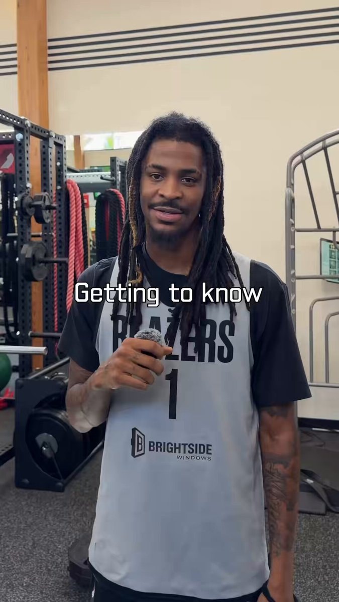 Ja Morant Trail Blazers season excitement Ja Morant Trail Blazers season excitement