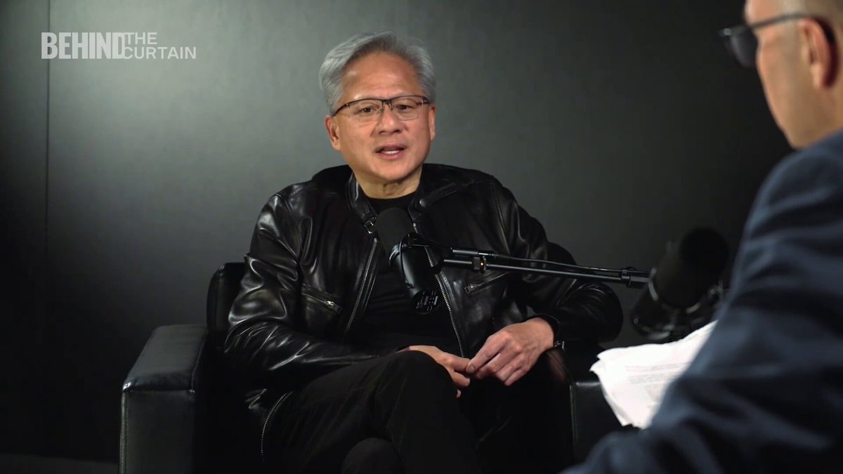 Jensen Huang AI infrastructure interview
