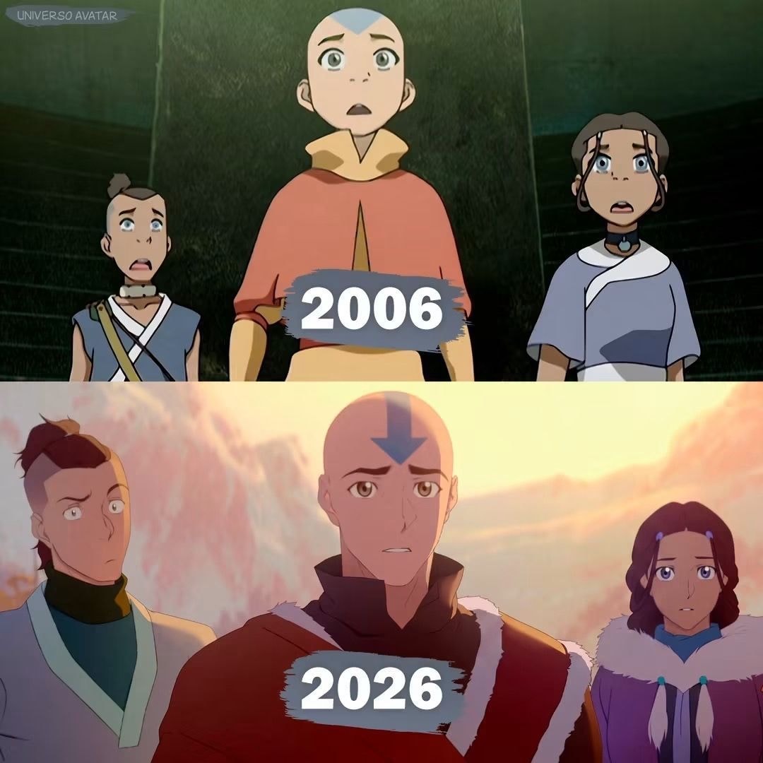 Avatar The Last Airbender glow up