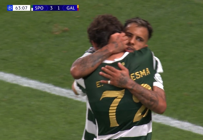 Rodrigo Zalzar Sporting CP free kick