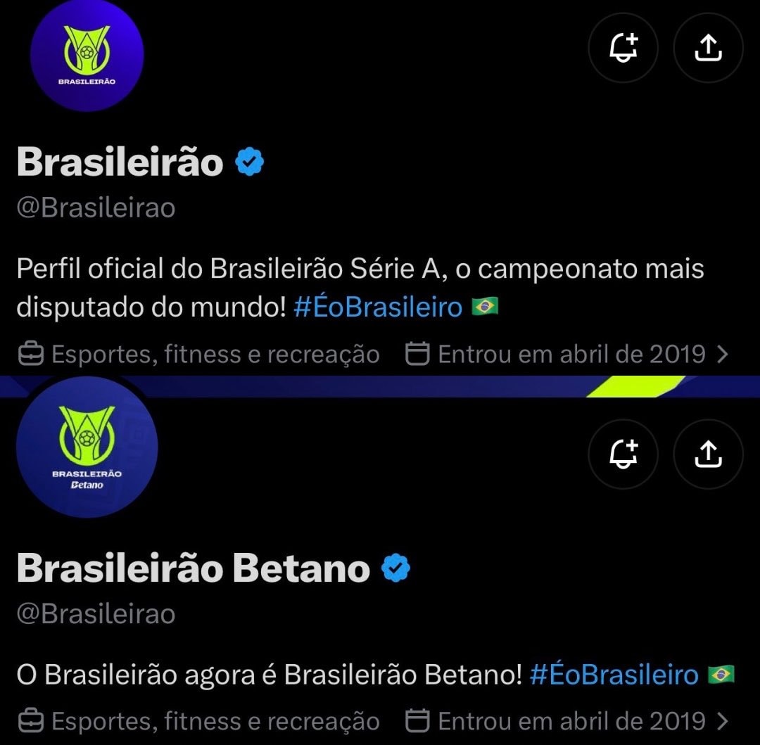 Brasileirão profile update Brasileirão profile update