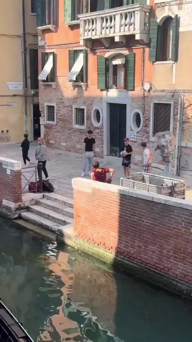 Italy World Cup Venice kid