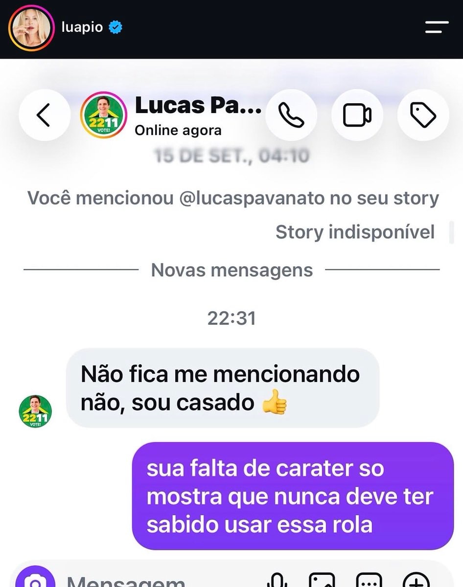 Luana Piovani and Lucas Pavanato