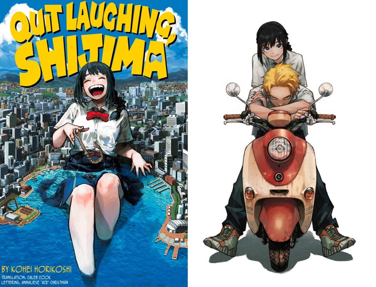 Quit Laughing Shijima by Kohei Horikoshi