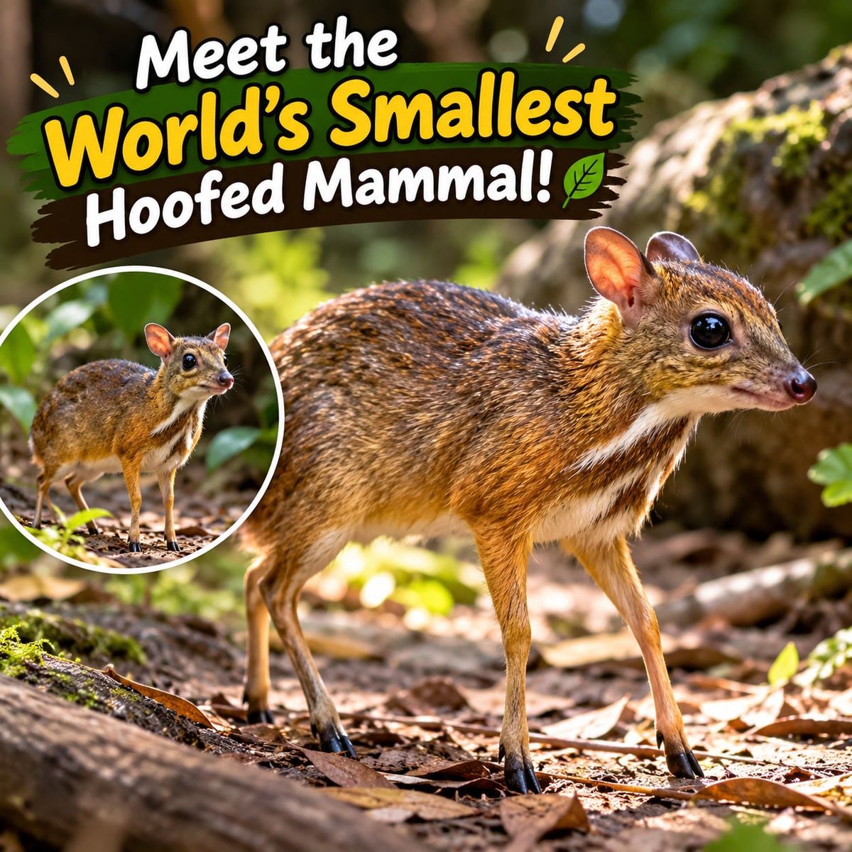 Mouse Deer chevrotain facts