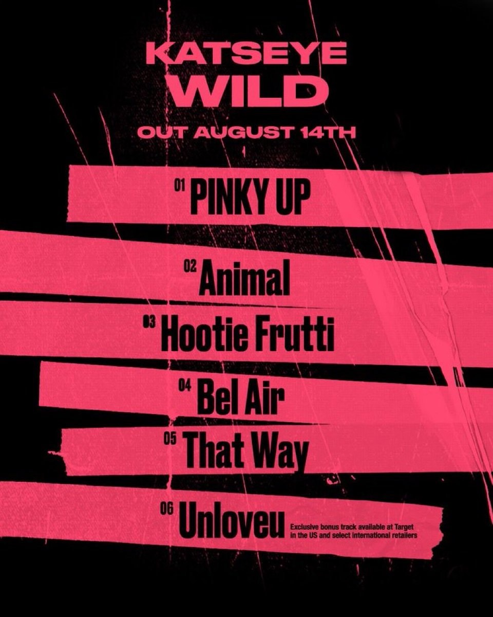KATSEYE WILD EP tracklist (photo 2 of 2)