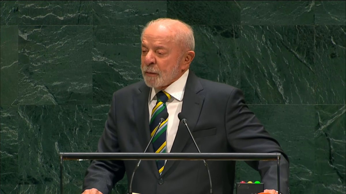 Lula addresses UN on Palestine