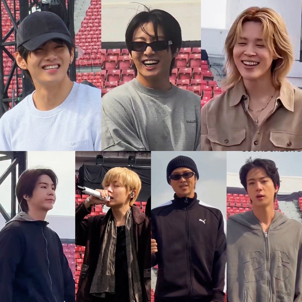 BTS soundcheck Chile day two
