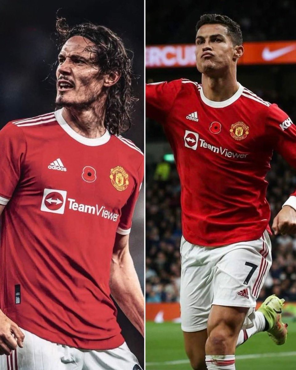 Edinson Cavani Cristiano Ronaldo Manchester United No 7