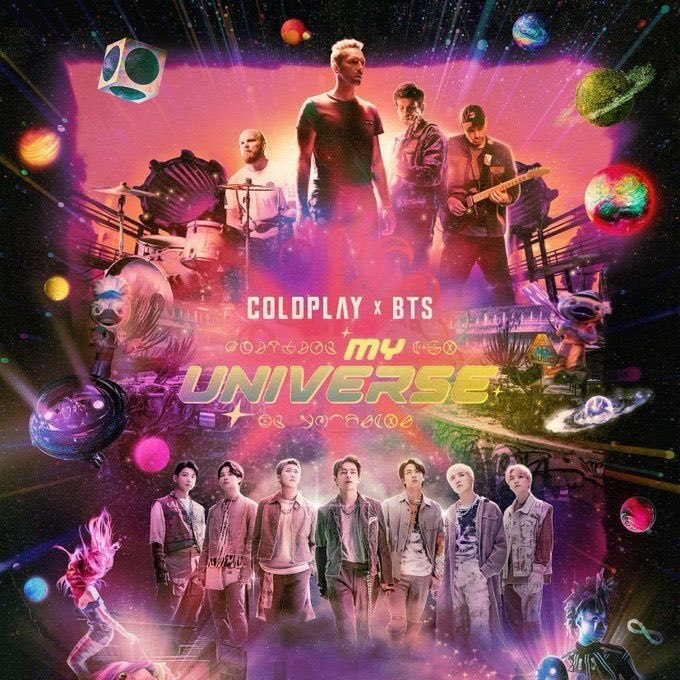 Coldplay BTS My Universe Hot 100 (photo 2 of 2)