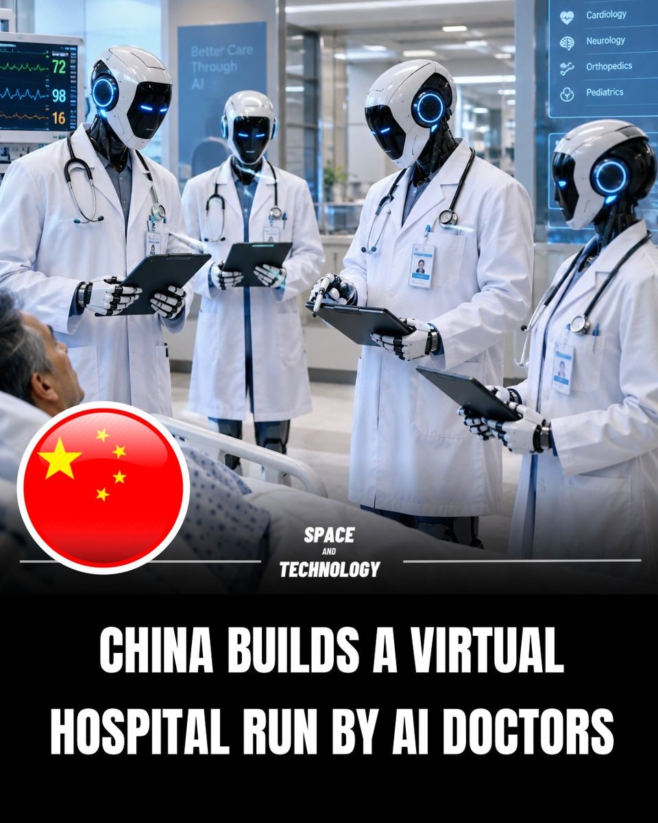 Tsinghua virtual hospital AI doctors