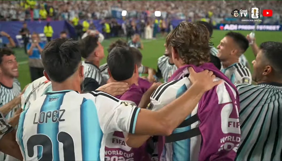 Argentina World Cup celebration